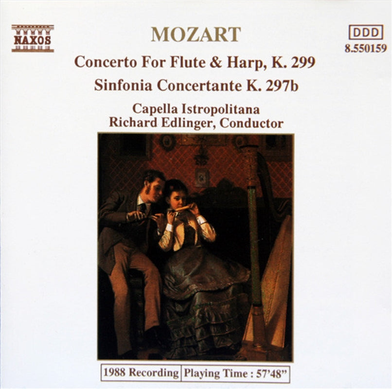 Flute And Harp Concerto - Mozart, Wolfgang Amadeus Cd Album V210-503454
