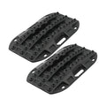X-BULL Mini Recovery Tracks Traction Boards Sand Mud Snow 4WD 4x4 Vehicle 1 Pair Black V211-AU-SR001