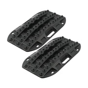 X-BULL Mini Recovery Tracks Traction Boards Sand Mud Snow 4WD 4x4 Vehicle 1 Pair Black V211-AU-SR001