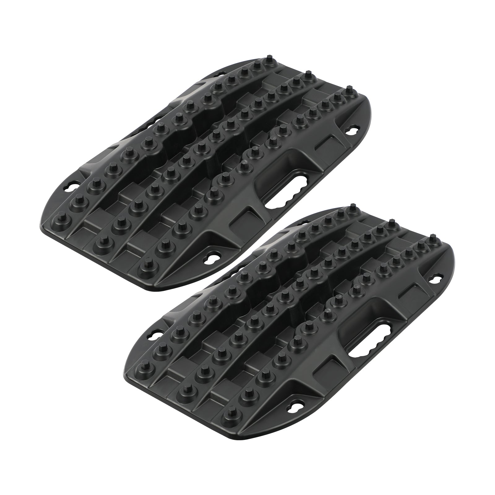 X-BULL Mini Recovery Tracks Traction Boards Sand Mud Snow 4WD 4x4 Vehicle 1 Pair Black V211-AU-SR001