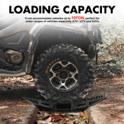 X-BULL Mini Recovery Tracks Traction Boards Sand Mud Snow 4WD 4x4 Vehicle 1 Pair Black V211-AU-SR001