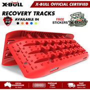 X-BULL KIT1 Recovery track Board Traction Sand trucks strap mounting 4x4 Sand Snow Car RED V211-AU-ST001