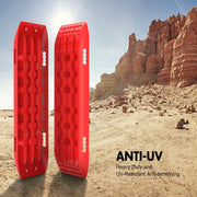 X-BULL 10 Pairs Recovery tracks Boards 10T / Sand tracks/ Mud tracks Gen 2.0 Red V211-AU-ST001X10