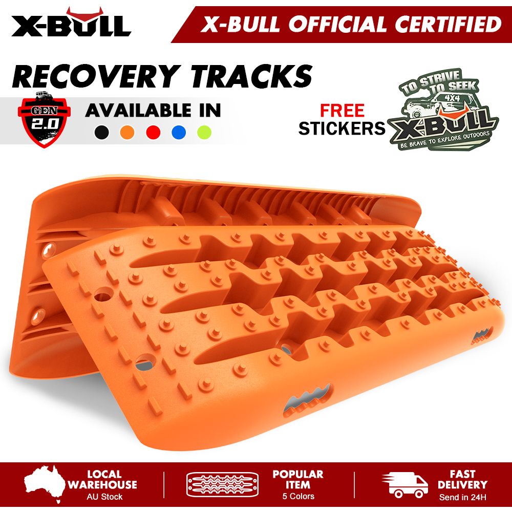 X-BULL KIT1 Recovery track Board Traction Sand trucks strap mounting 4x4 Sand Snow Car V211-AU-ST004