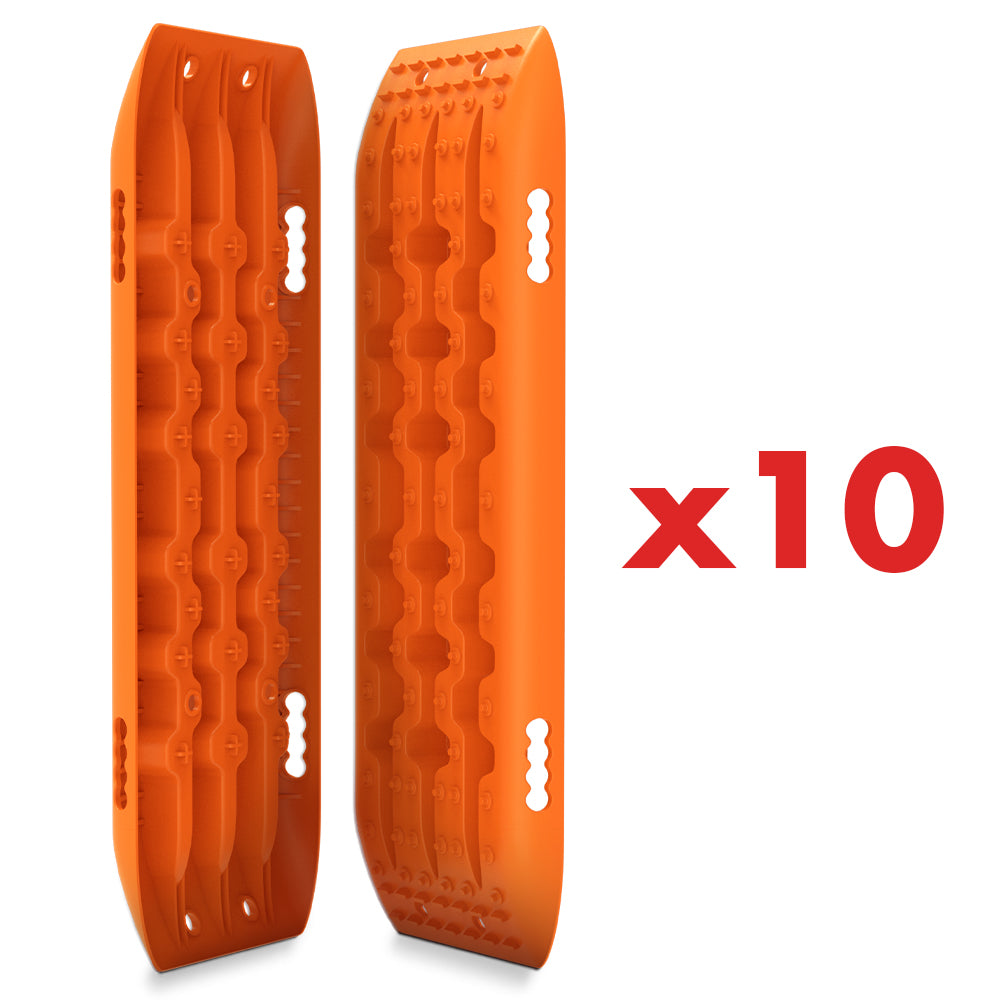 X-BULL 10 Pairs of Recovery tracks Boards Traction 10T Sand tracks/ Mud /Snow Gen 2.0 V211-AU-ST004X10
