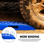 X-BULL KIT1 Recovery track Board Traction Sand trucks strap mounting 4x4 Sand Snow Car BLUE V211-AU-ST005