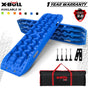 X-BULL 2PCS Recovery Boards Tracks Snow Tracks Mud tracks 4WD With 4PC mounting bolts Blue V211-AU-XBRT008