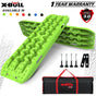 X-BULL 2PCS Recovery Tracks Snow Tracks Mud tracks 4WD With 4PC mounting bolts Green V211-AU-XBRT017