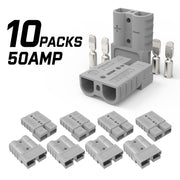 X-BULL 10 x 50A Anderson Style Plug Copper Connectors Terminals Pack Caravan Trailer Solar V211-AUEB-APP02