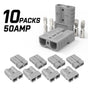 X-BULL 10 x 50A Anderson Style Plug Copper Connectors Terminals Pack Caravan Trailer Solar V211-AUEB-APP02