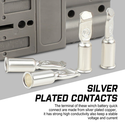 X-BULL 10 x 50A Anderson Style Plug Copper Connectors Terminals Pack Caravan Trailer Solar V211-AUEB-APP02