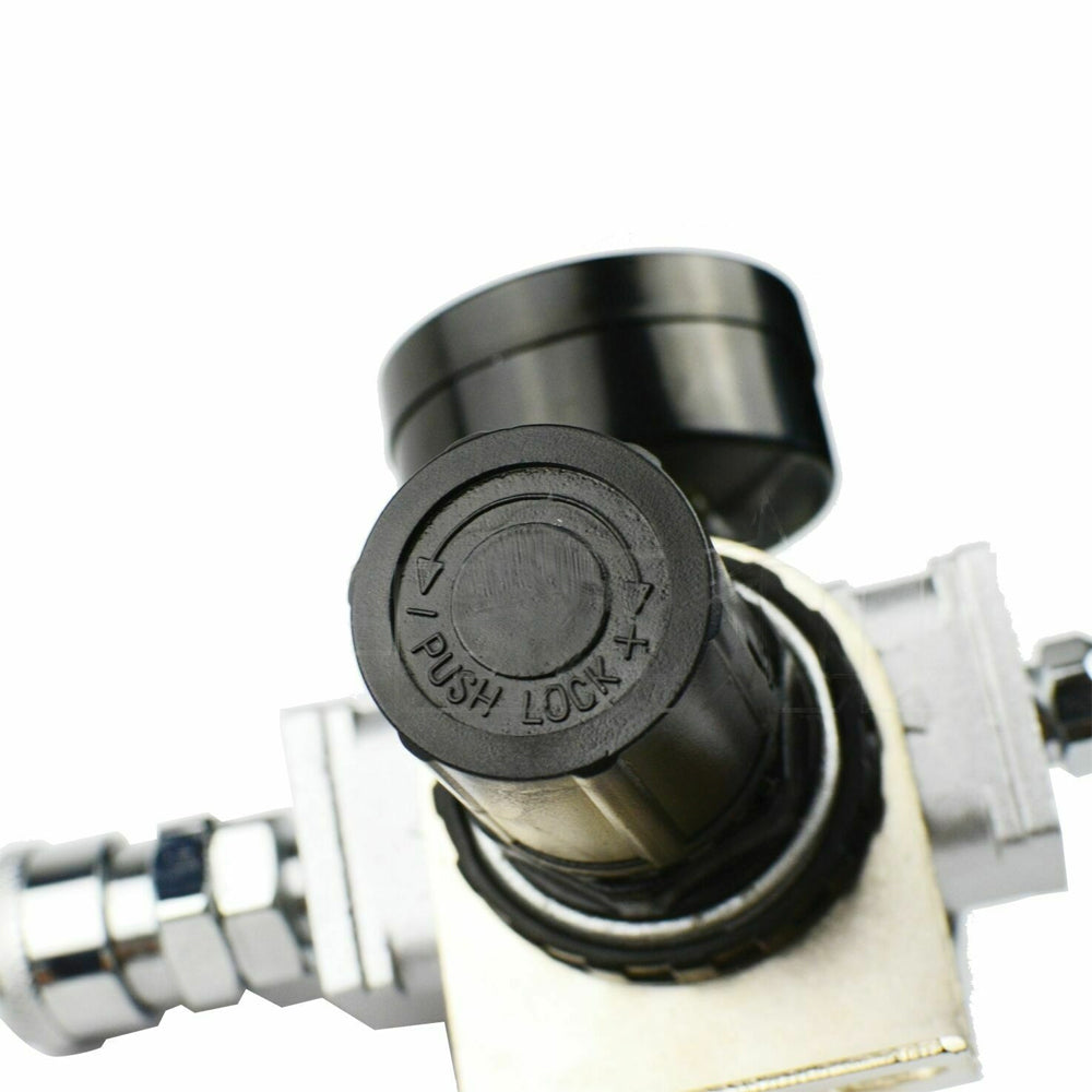 X-BULLAir Compressor Oil Moisture Water Filter Regulator Separator Mount fitting V211-AUEB-AT001