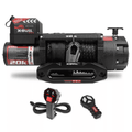 X-BULL 12V Electric Winch 20000LBS Synthetic Rope Truck Trailer Winch 4X4 4WD V211-AUEB-AXBL001