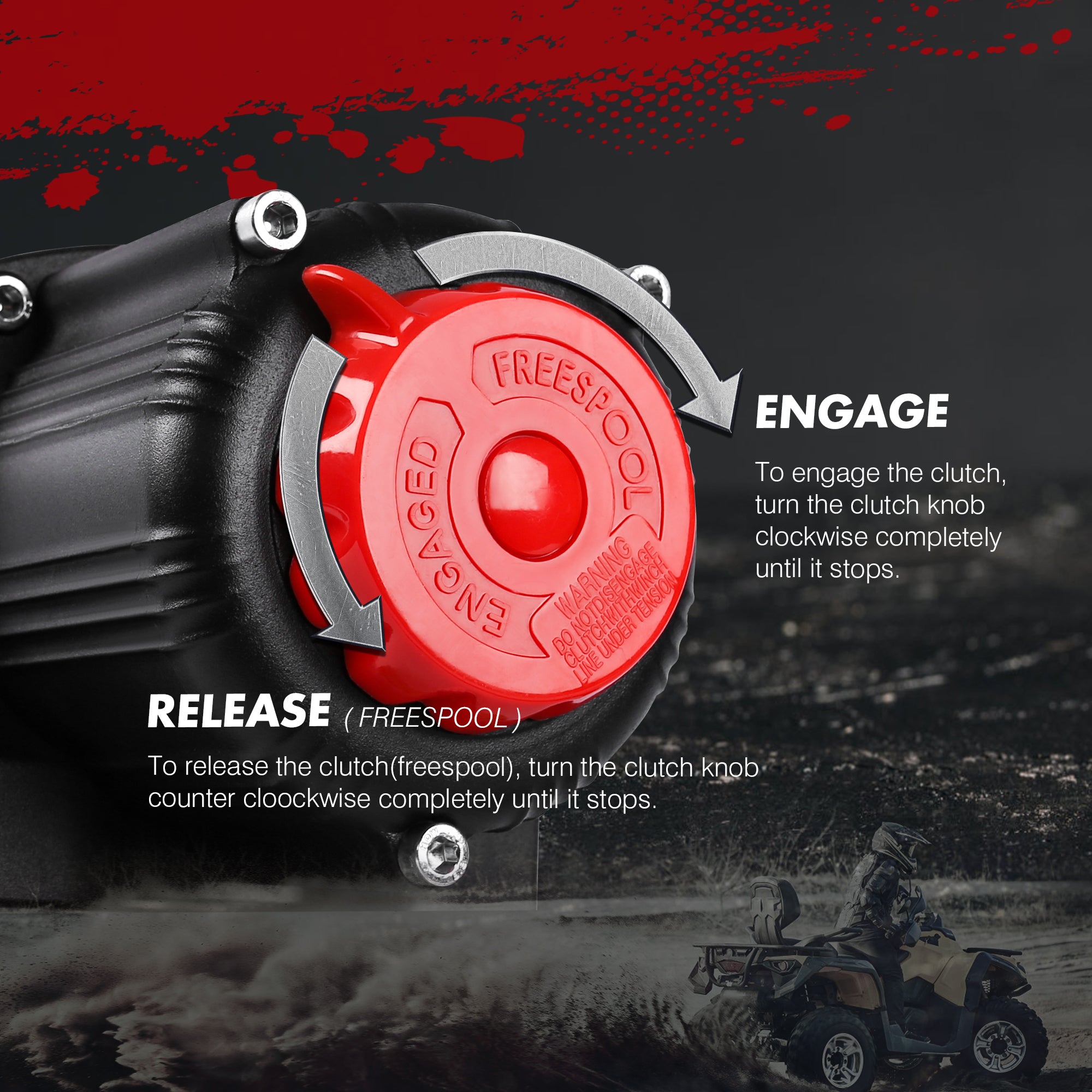 X-BULL Electric Winch 5000LBS 12V 15.2M Synthetic Rope Wireless ATV UTV 4WD Boat V211-AUEB-AXEW004