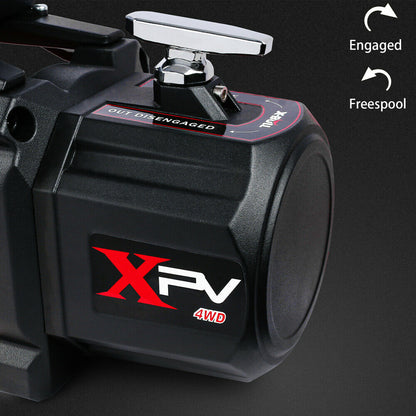 X-BULL Electric Winch 12V Synthetic Rope Wireless 14500LB Remote 4X4 4WD Boat V211-AUEB-AXEW016