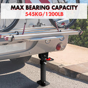 X-BULL 4x 440mm Drop Down Corner Legs W/Handle Steel Base Caravan Stabilizer Black V211-AUEB-CL001X2