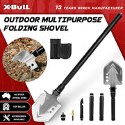 X-BULL Folding Shovel Outdoor Camping Survival Tools Multifunction Military V211-AUEB-FS001