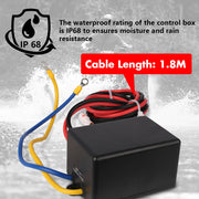 12V Electric Winch 4500LBS Winch Steel Cable Trailer Towing Remote ATV UTV V211-AUEB-MNEW001