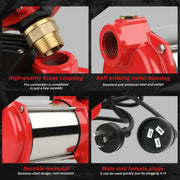 ETOSHA 2000W Garden Water Pump High Pressure 4-Stage Tank Irrigation Water Pump V211-AUEB-PUMP001WPC001