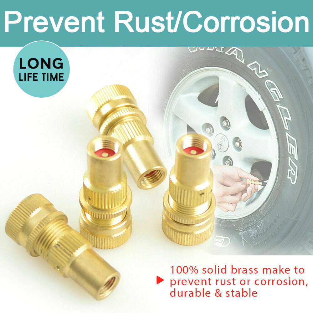 X-BULL Tyre Deflators Brass Air Deflator 0-60 PSI Tire Valve Core Tool Automatic V211-AUEB-TD001