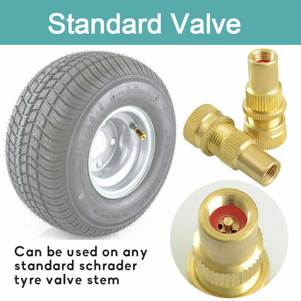 X-BULL Tyre Deflators Brass Air Deflator 0-60 PSI Tire Valve Core Tool Automatic V211-AUEB-TD001