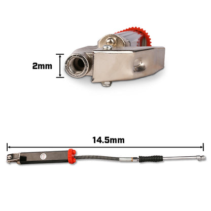 X-BULL Tyre Inflator with Pressure Gauge Heavy Duty Aluminium Die Cast Body 160PSI V211-AUEB-TG003