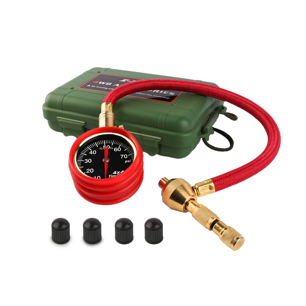 X-BULL Tyre Deflator Tire Air Deflators Rapid With Pressure Gauge Valve Tool 4WD V211-AUEB-TG005