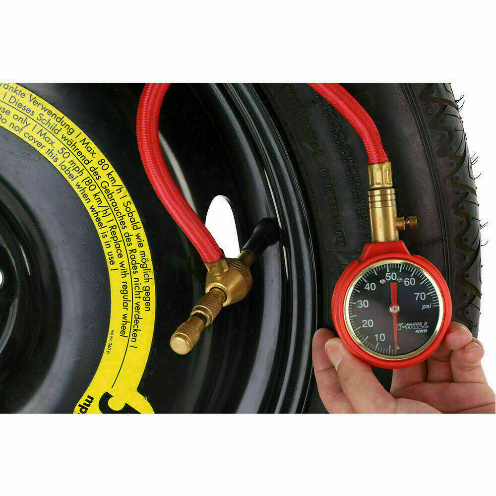 X-BULL Tyre Deflator Tire Air Deflators Rapid With Pressure Gauge Valve Tool 4WD V211-AUEB-TG005