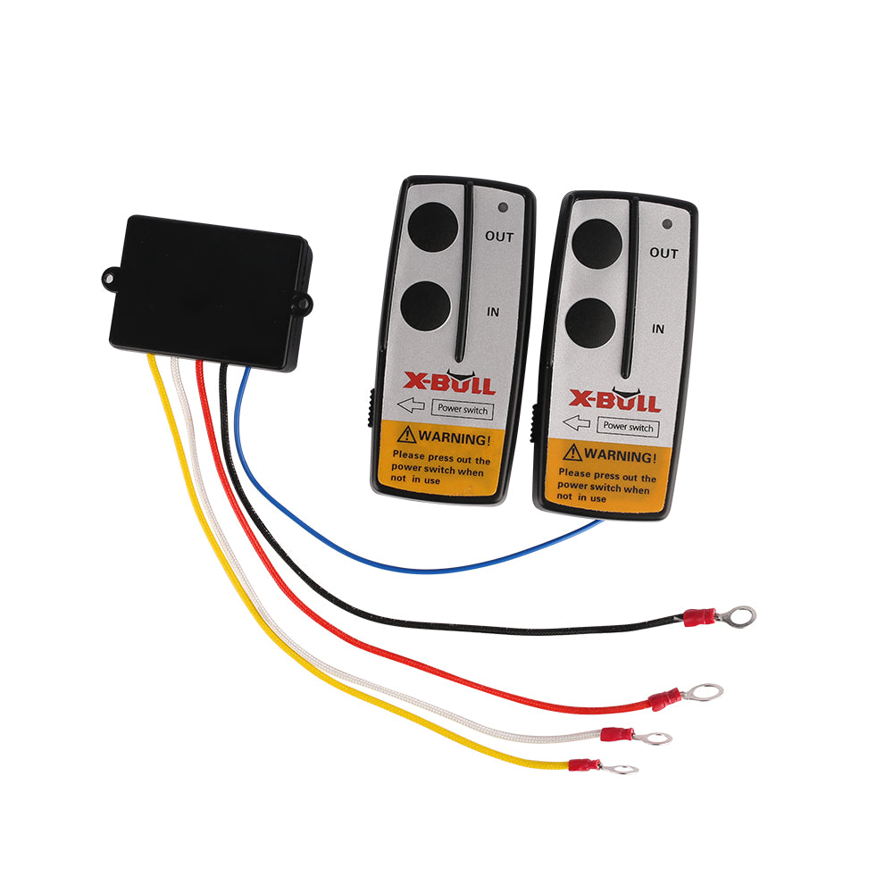 X-BULL Winch Solenoid Relay 12V 500A Winch Controller Twin Wireless Remote4WD4x4 V211-AUEB-WP004013