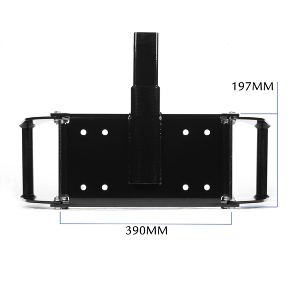 X-BULL Winch Cradle Mounting Plate Bracket Foldable Steel Bar Truck Trailer 4WD Universal For 9000 10000 V211-AUEB-WP009