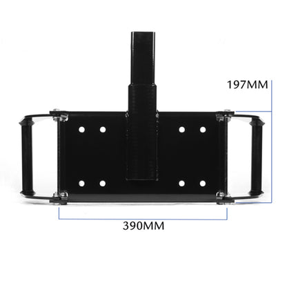 X-BULL Winch Cradle Mounting Plate Bracket Foldable Steel Bar Truck Trailer 4WD Universal For 9000 10000 V211-AUEB-WP009