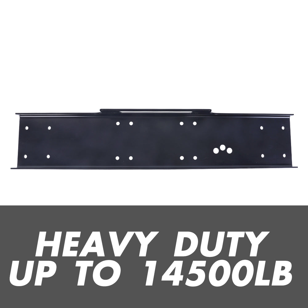 X-BULL Winch Mounting Plate Cradle 8000-13000lbs New Universal Truck TrailerATV V211-AUEB-WP010