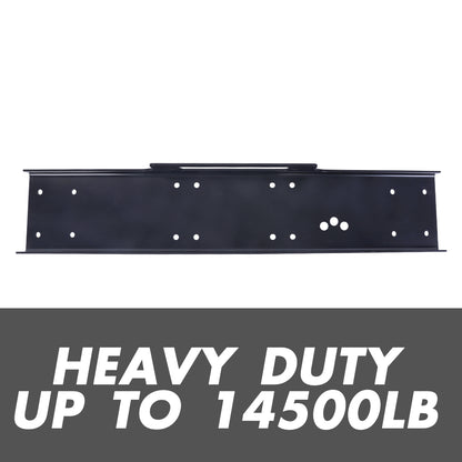 X-BULL Winch Mounting Plate Cradle 8000-13000lbs New Universal Truck TrailerATV V211-AUEB-WP010