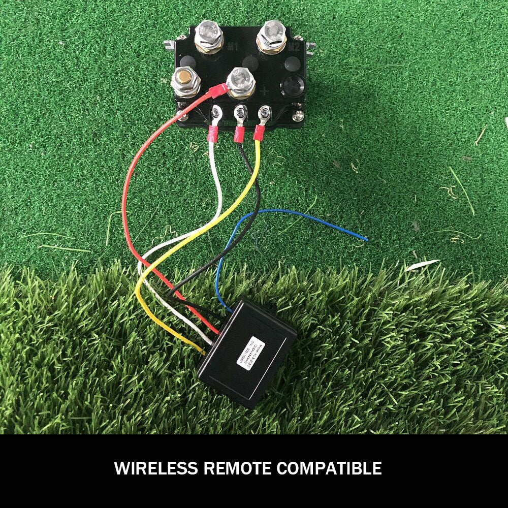 X-BULL Winch Solenoid Relay Controller 500A DC Switch 4WD 9500LBS-17000LBS 4x4 V211-AUEB-WP013