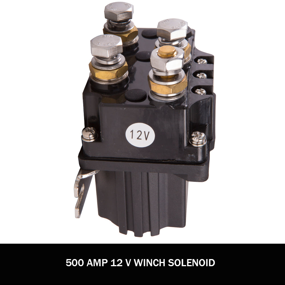 X-BULL Winch Solenoid Relay Controller 500A DC Switch 4WD 9500LBS-17000LBS 4x4 V211-AUEB-WP013