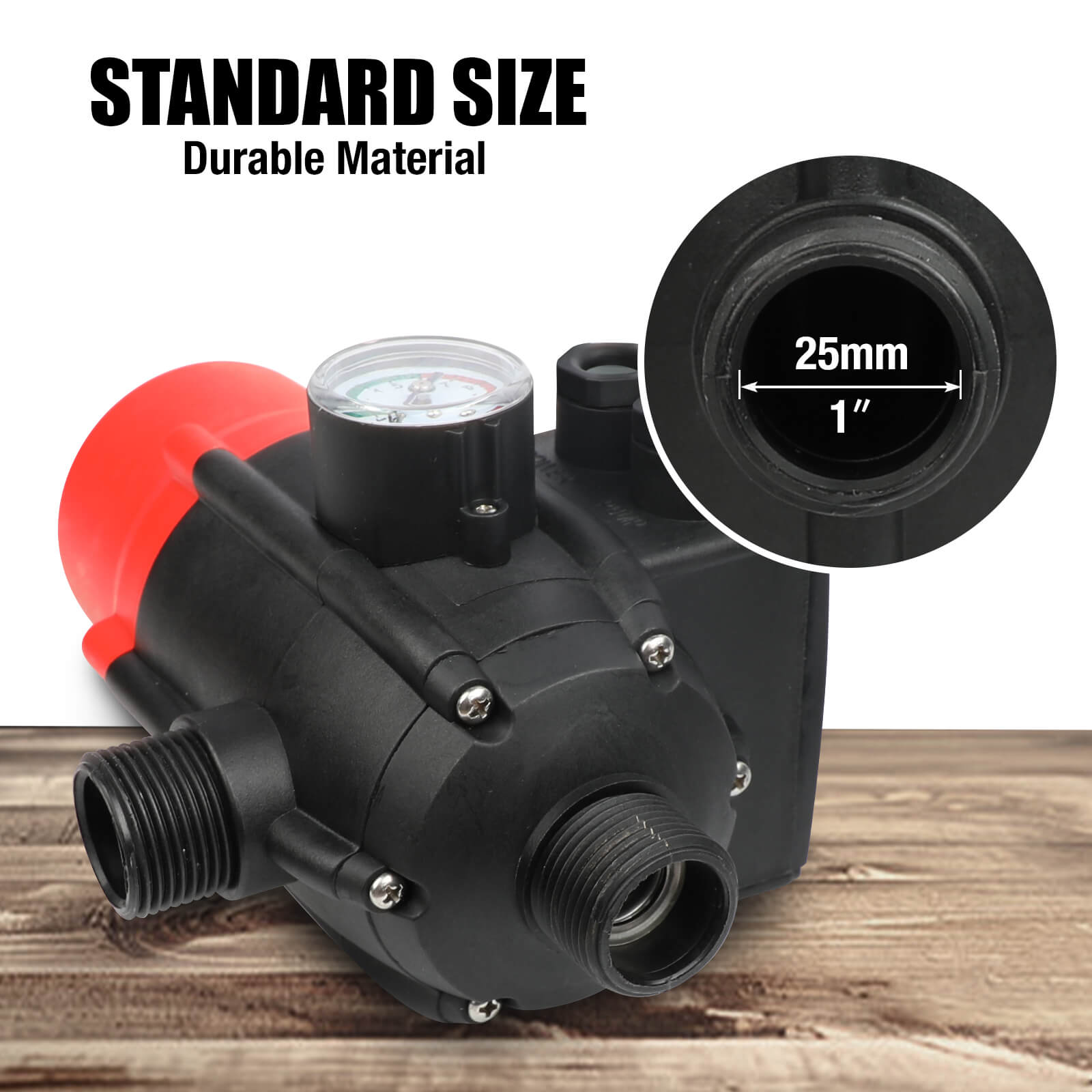 ETOSHA Water Pressure Pump Controller Auto Switch Control Electric BLACK V211-AUEB-WPC002