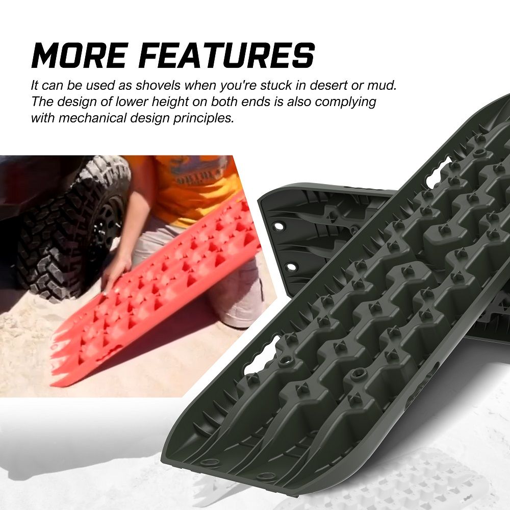 X-BULL Recovery tracks Sand tracks KIT Carry bag mounting pin Sand/Snow/Mud 10T 4WD-OLIVE Gen3.0 V211-AUEB-XB007