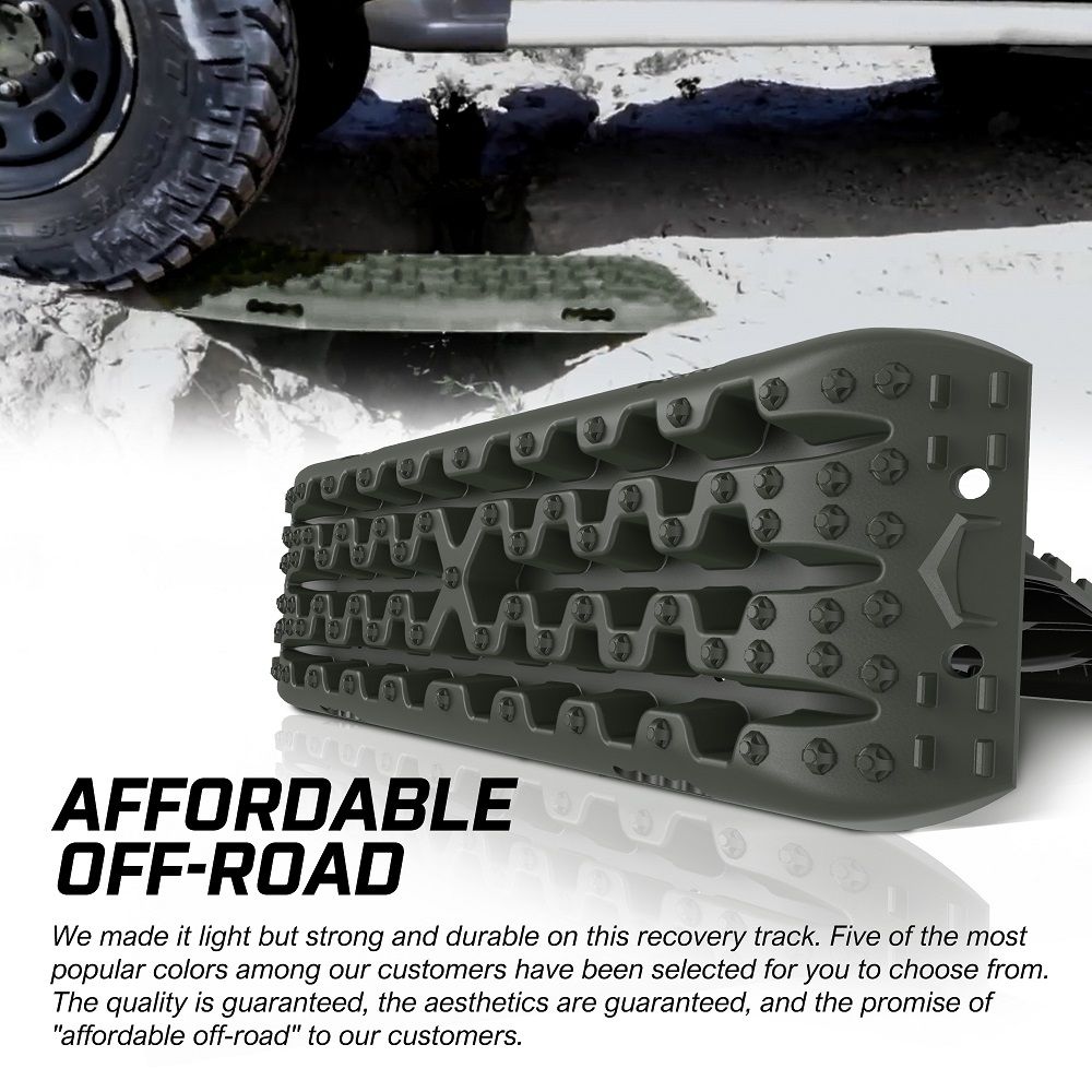 X-BULL Recovery tracks Sand tracks KIT Carry bag mounting pin Sand/Snow/Mud 10T 4WD-OLIVE Gen3.0 V211-AUEB-XB007