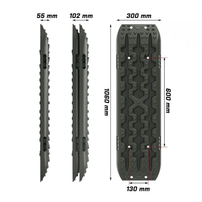 X-BULL Recovery tracks Sand tracks KIT Carry bag mounting pin Sand/Snow/Mud 10T 4WD-OLIVE Gen3.0 V211-AUEB-XB007
