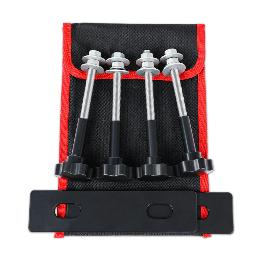 X-BULL Tracks Fixing Pins Mounting Kit Holders Roof Rack Mount Bracket 4WD 4x4 V211-AUEB-XBP001