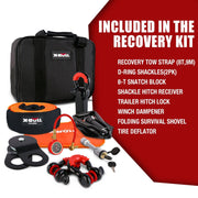 X-BULL Winch Recovery Kit 13PCS Recovery tracks /Snatch Strap Off Road 4X4 V211-AUEB-XBRK011ST002
