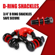 X-BULL Winch Recovery Kit 13PCS Recovery tracks /Snatch Strap Off Road 4X4 V211-AUEB-XBRK011ST002