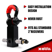 X-BULL Winch Recovery Kit 13PCS Recovery tracks /Snatch Strap Off Road 4X4 V211-AUEB-XBRK011ST002