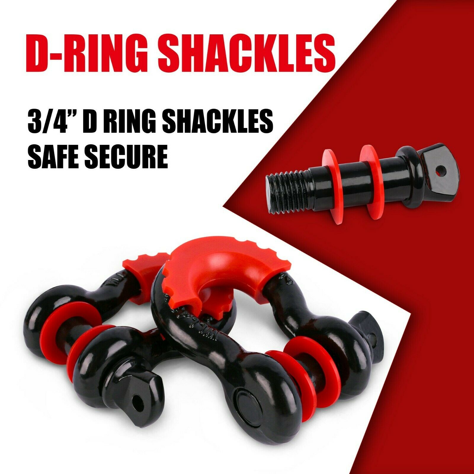 X-BULL Winch Recovery Kit Recovery tracks /Snatch Strap Off Road 4WD V211-AUEB-XBRK011ST004