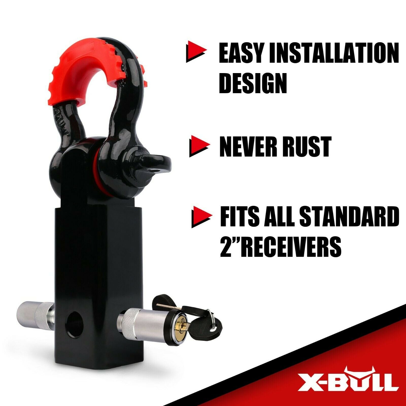 X-BULL Winch Recovery Kit Recovery tracks /Snatch Strap Off Road 4WD V211-AUEB-XBRK011ST004