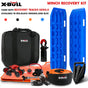 X-BULL Winch Recovery Kit Snatch Strap Off Road 4WD with Recovery Tracks Gen 2.0 Boards Blue V211-AUEB-XBRK011ST005V