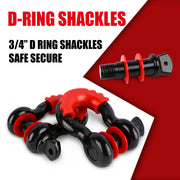X-BULL 4WD Recovery Kit Snatch Strap / Recovery Tracks Gen3.0/ Mounting pins V211-AUEB-XBRK011XBRT016