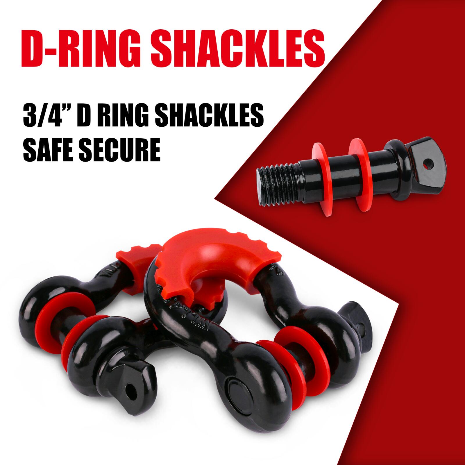 X-BULL 4WD Recovery Kit Snatch Strap / Recovery Tracks Gen3.0/ Mounting pins V211-AUEB-XBRK011XBRT016