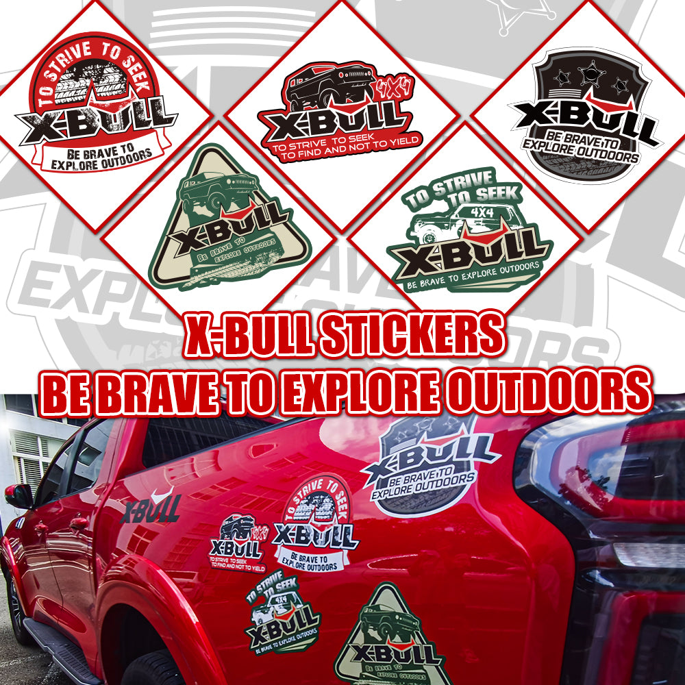 X-BULL Recovery Kit 4X4 Off-Road Kinetic Rope Snatch Strap Winch Damper 4WD13PCS V211-AUEB-XBRK013