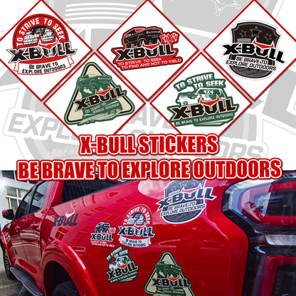 X-BULL Recovery Kit 4X4 Off-Road Kinetic Rope Snatch Strap Winch Damper 4WD13PCS V211-AUEB-XBRK013